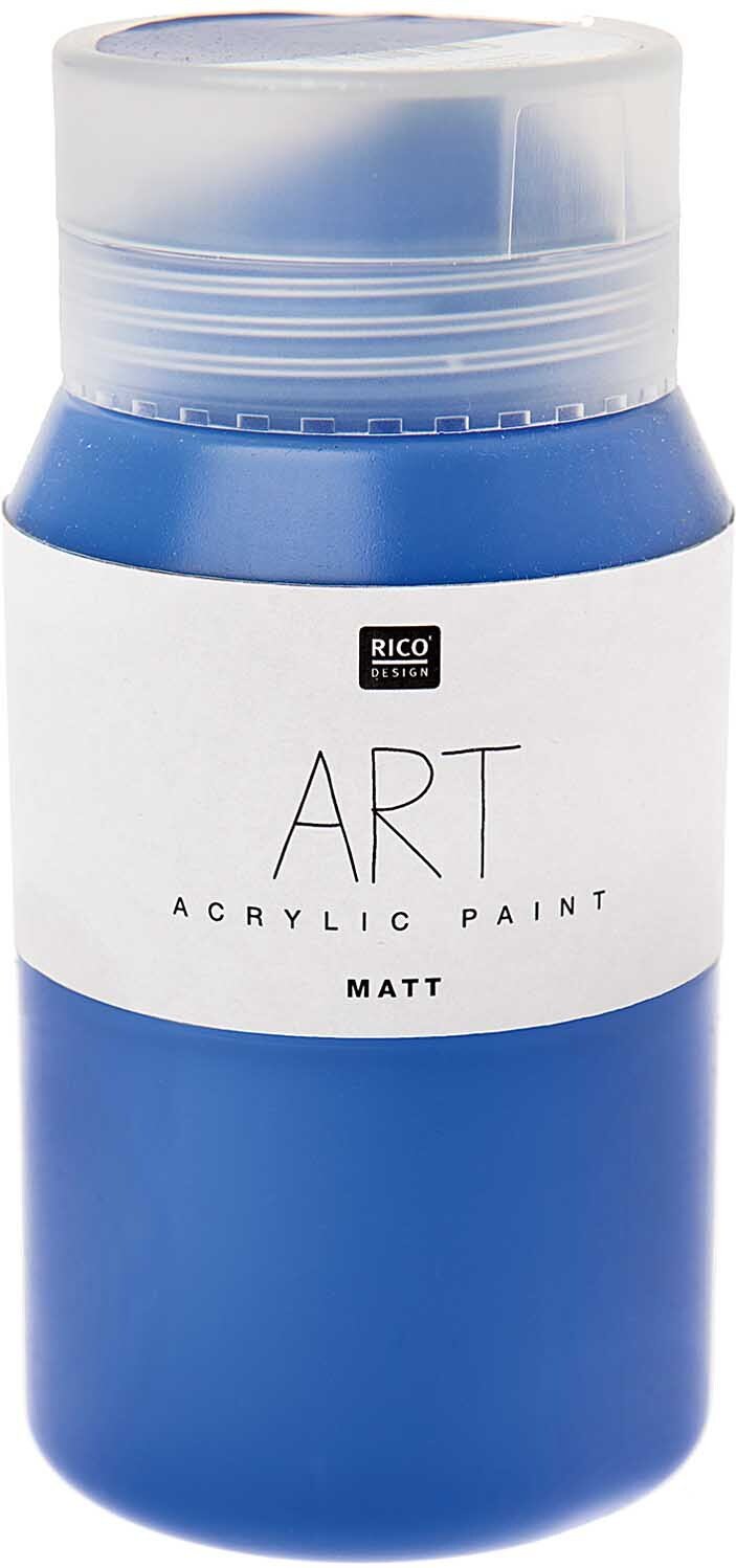 Rico Design ART Künstler Acrylfarbe matt 500ml Ultramarin
