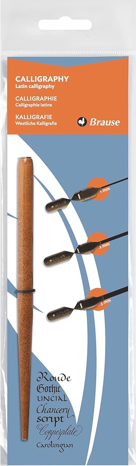 Brause Federhalter und Kalligrafiefedern Set