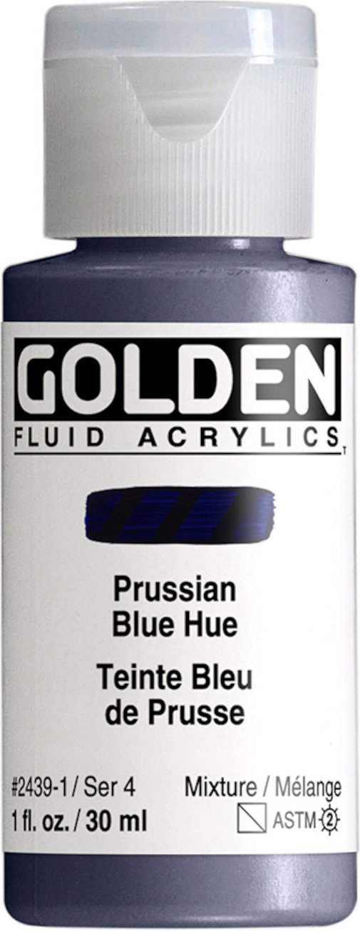 Golden Fluid Acrylfarbe Preussischblau