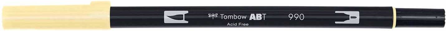 Tombow ABT Dual Brush Pen Light Sand 990