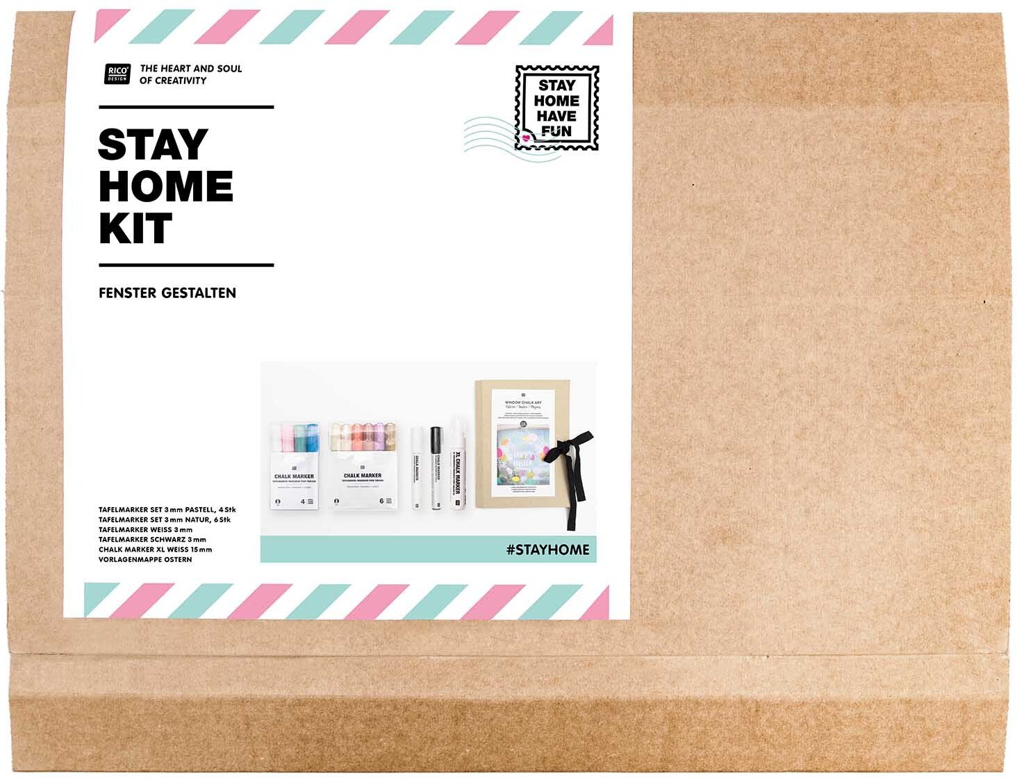 Rico Design DIY Set Fenster gestalten Mermaid