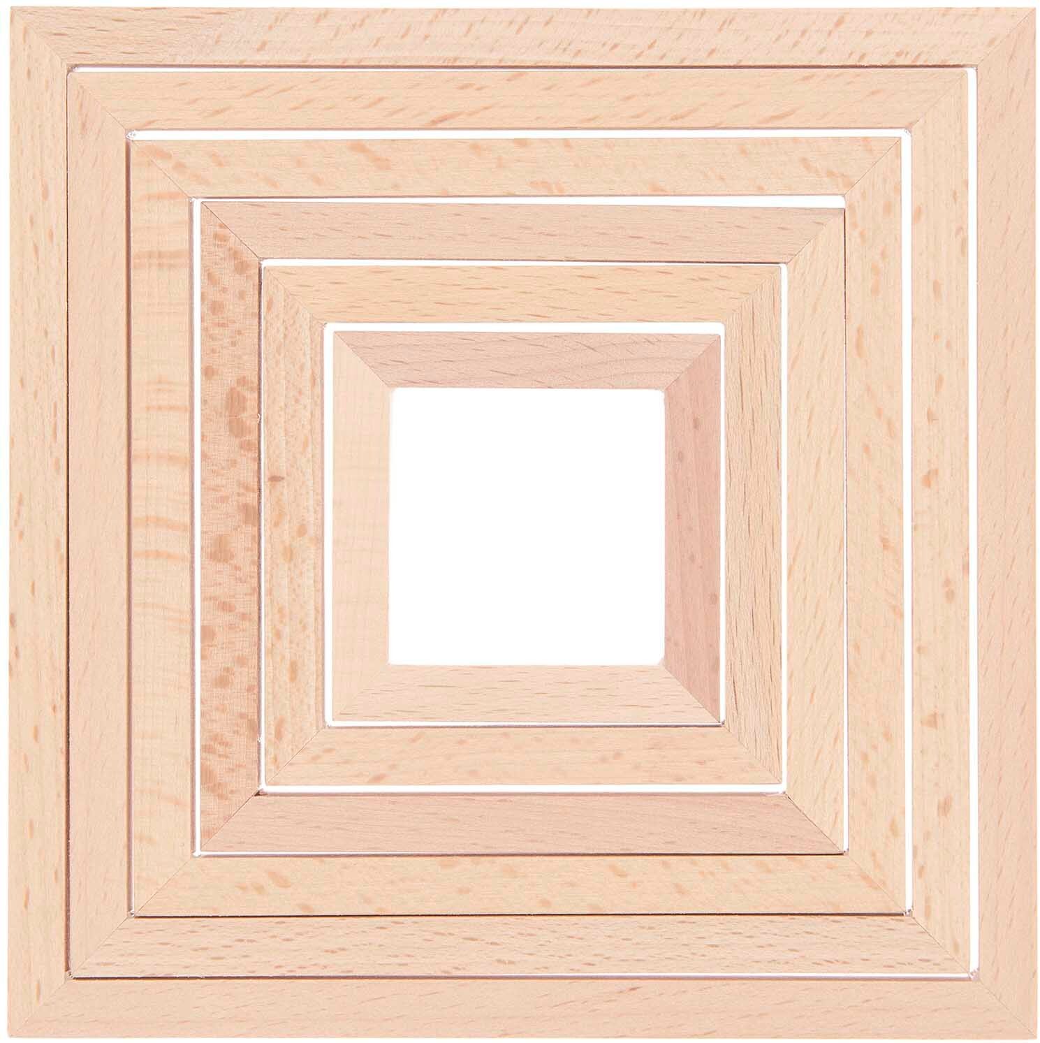 Rico Design Dekorahmen quadratisch Set