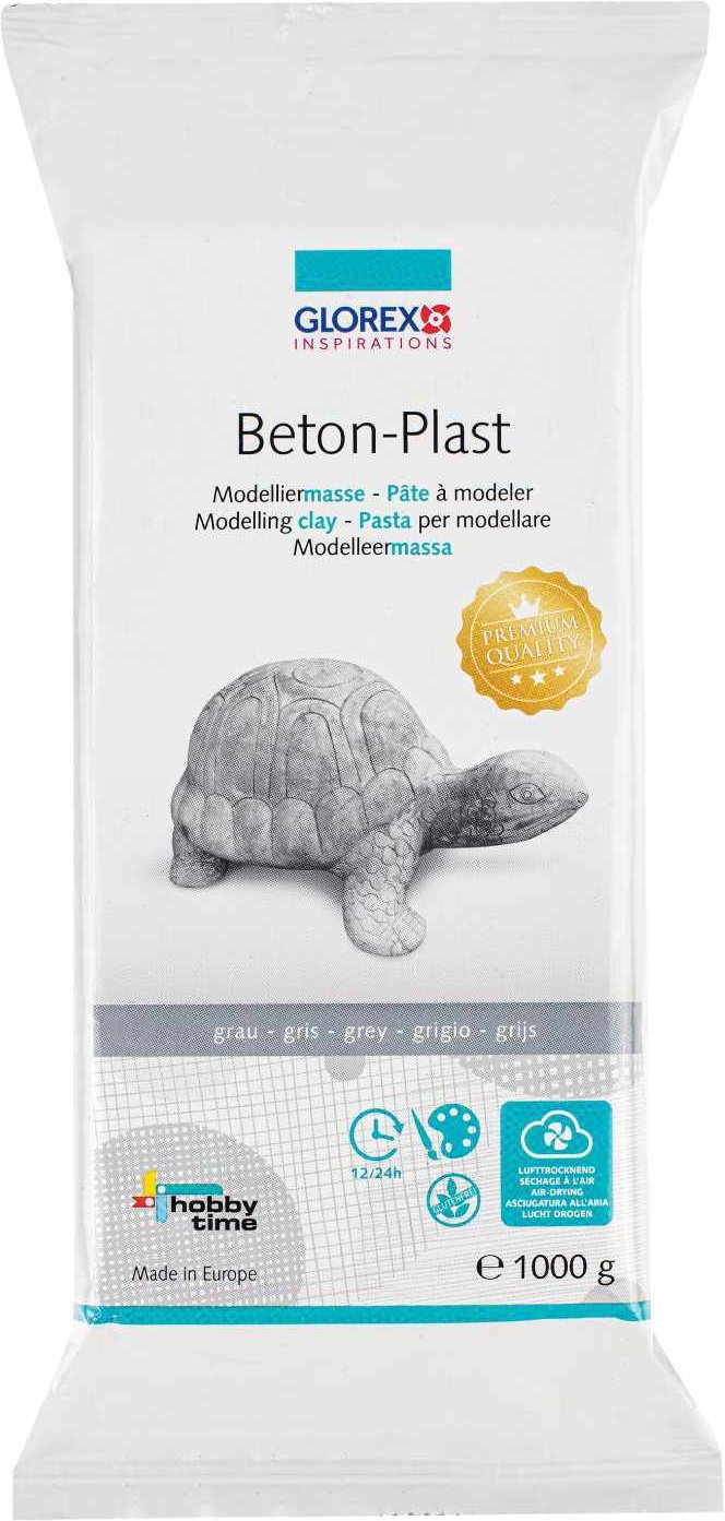 Glorex Beton Plast 1000g betongrau
