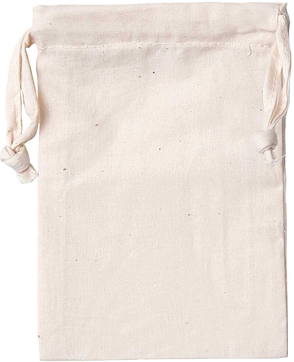 Rico Design Beutel mit Zugband natur 10x15cm 24 Stück