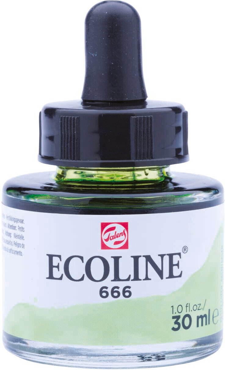 ECOLINE Flüssige Wasserfarbe 30ml Pastellgrün