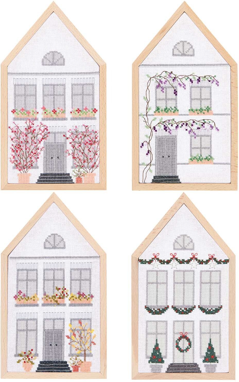 Rico Design Stickpackung 4 Jahreszeiten mittel