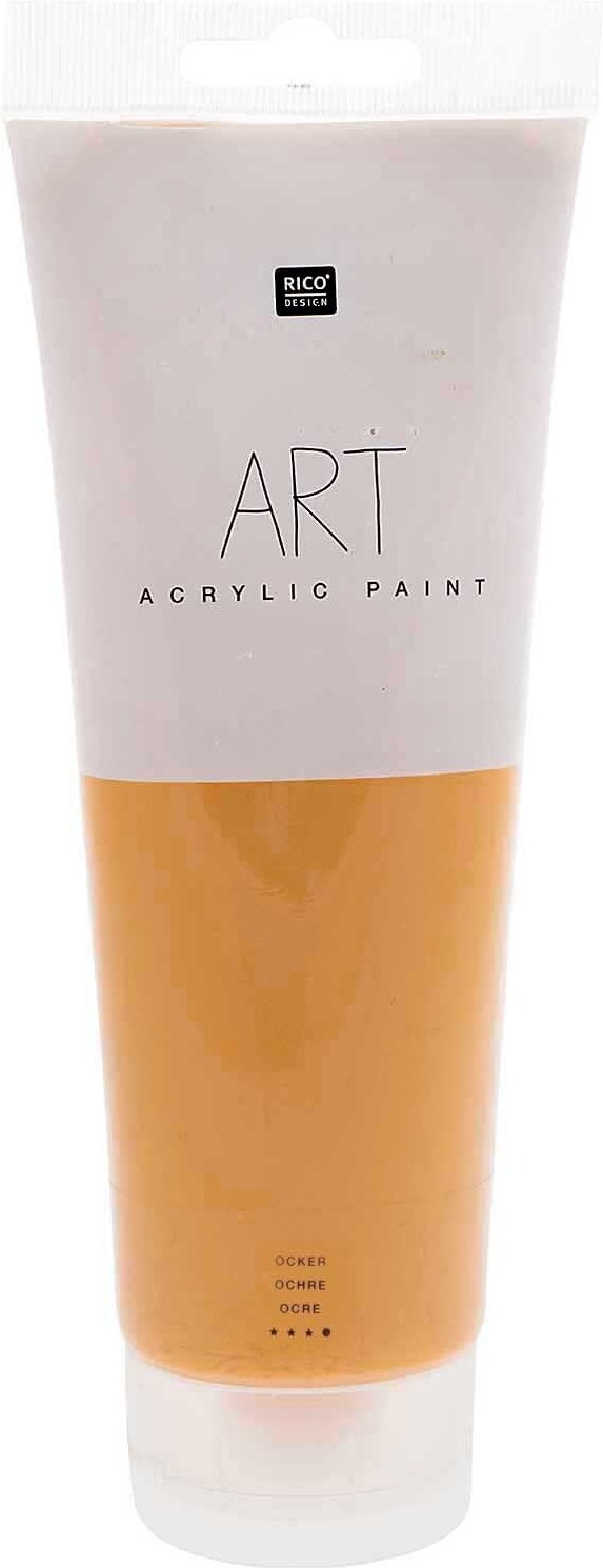 Rico Design ART Künstler Acrylfarbe 250ml Ocker