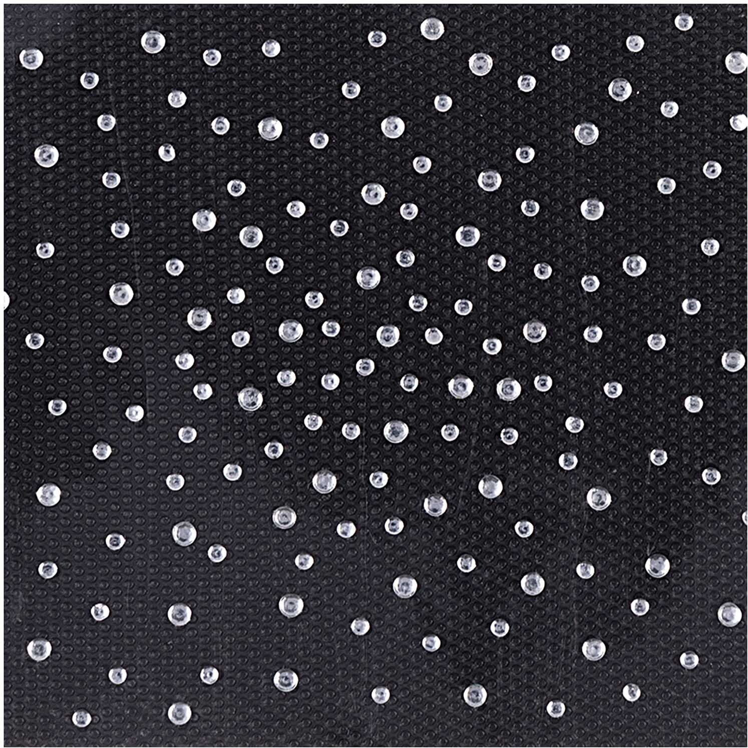 Rico Design Bügelmotiv Sprenkel 80x74mm Strass