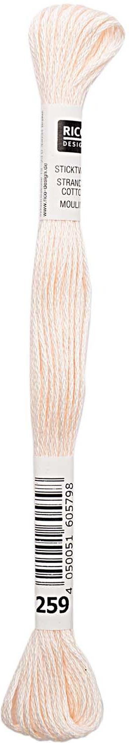 Rico Design Sticktwist 8m 259 Natur Hell