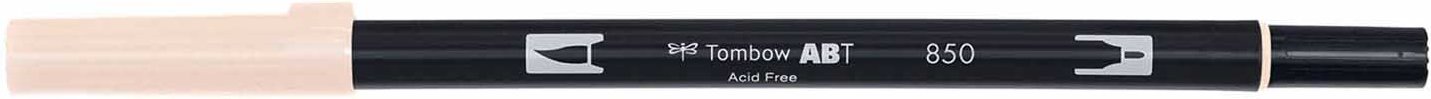 Tombow ABT Dual Brush Pen Light Apricot 850