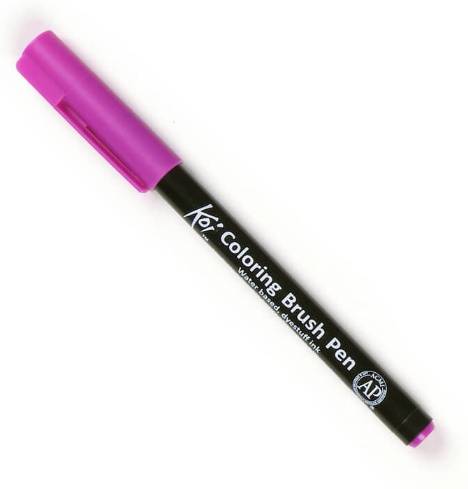 Koi Coloring Brush Pen Iris