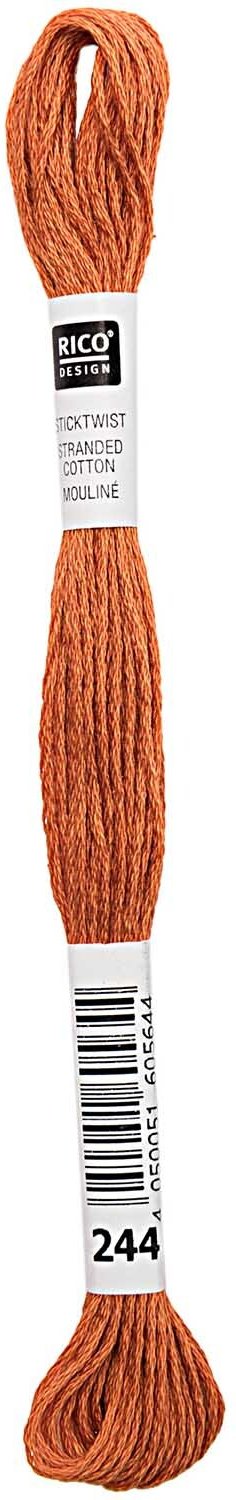 Rico Design Sticktwist 8m 244 Rost