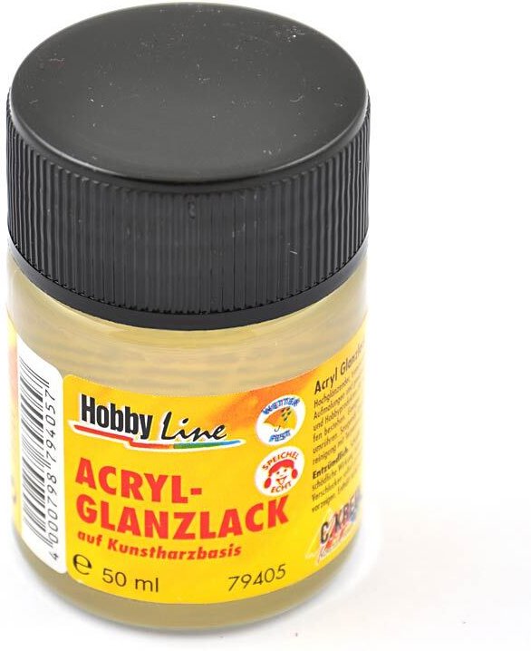 Thumbnail - KREUL Acryl Glanzlack transparent glänzend 50ml Transparent