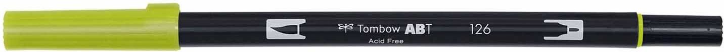 Tombow ABT Dual Brush Pen Light Olive 126