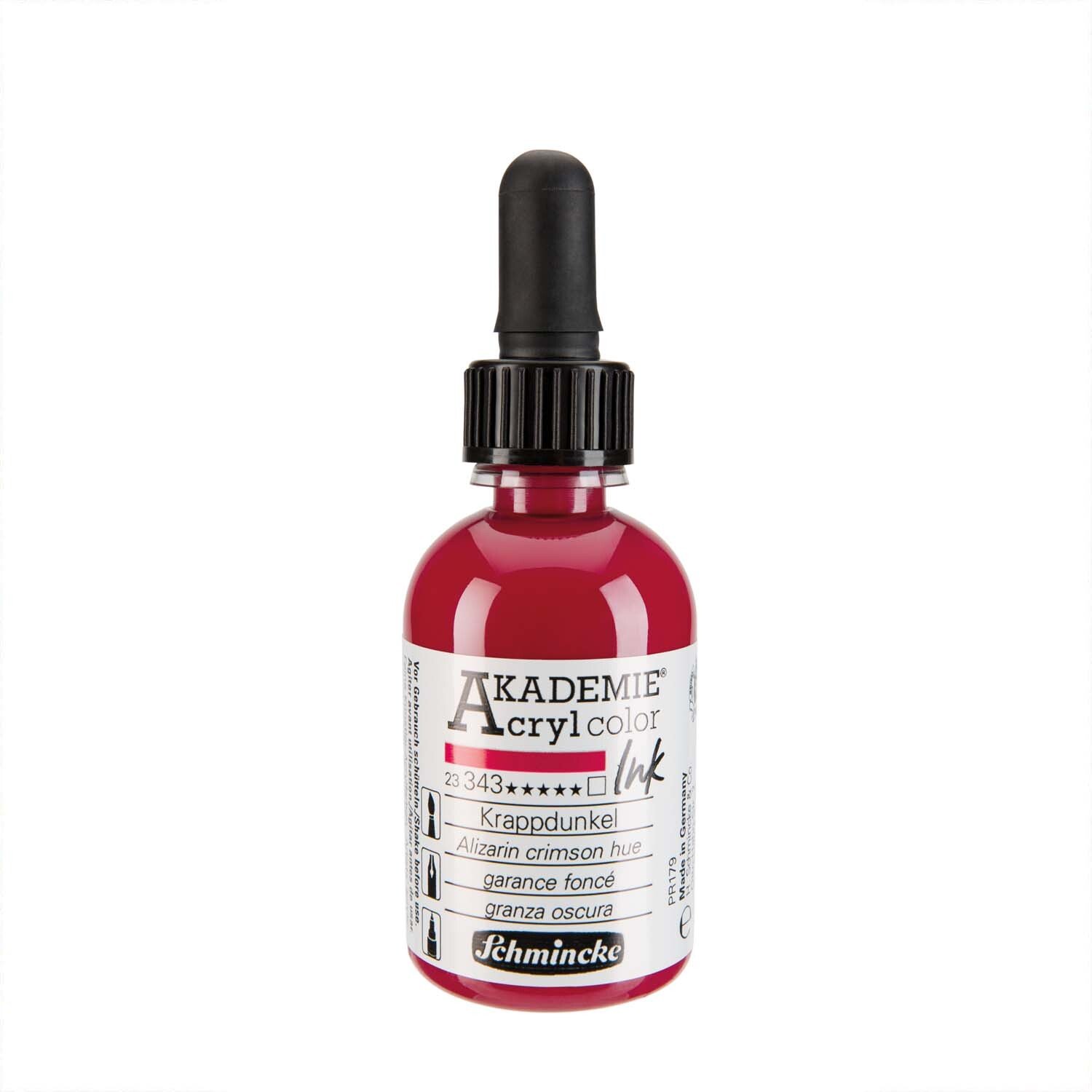 Schmincke Akademie Acrylcolor Ink 50ml Krappdunkel