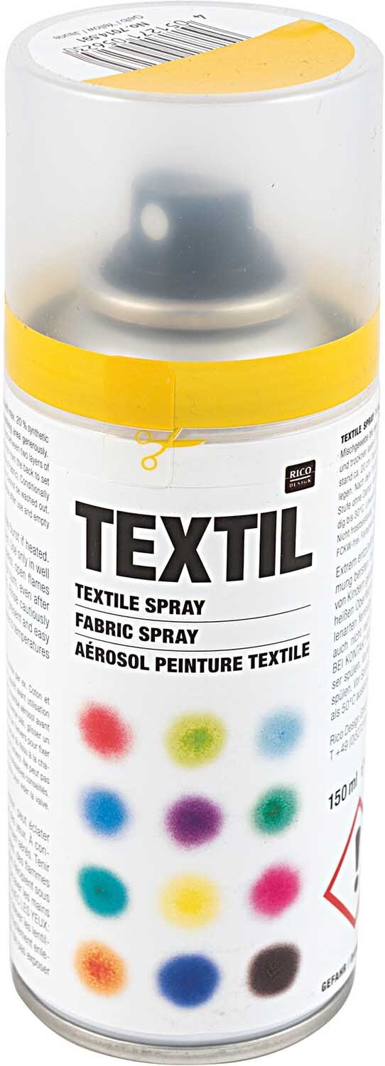 Rico Design Textil Spray Gelb