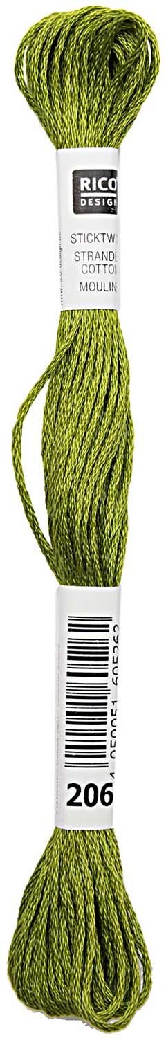 Rico Design Sticktwist 8m 206 Kiwigrün