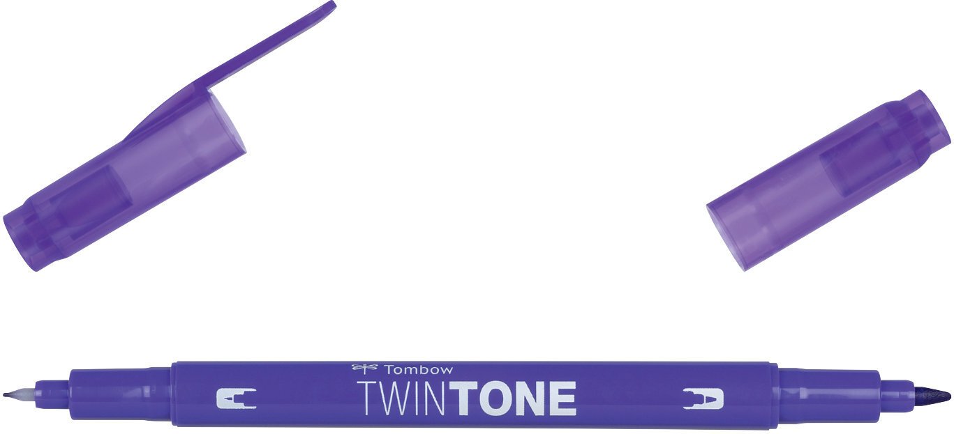 Tombow TwinTone Fasermaler Grape