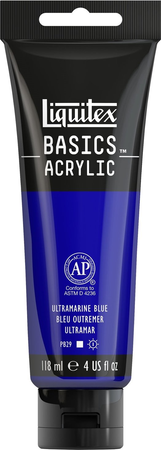 Liquitex Basics Acrylfarbe 118ml Ultramarinblau