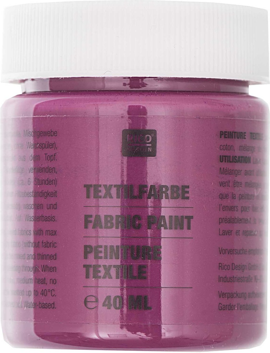 Rico Design Textilfarbe Beere