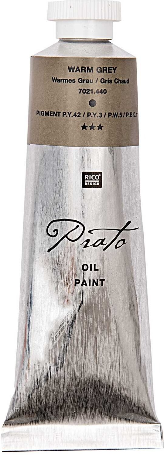 Rico Design Prato Ölfarbe Warmgrau