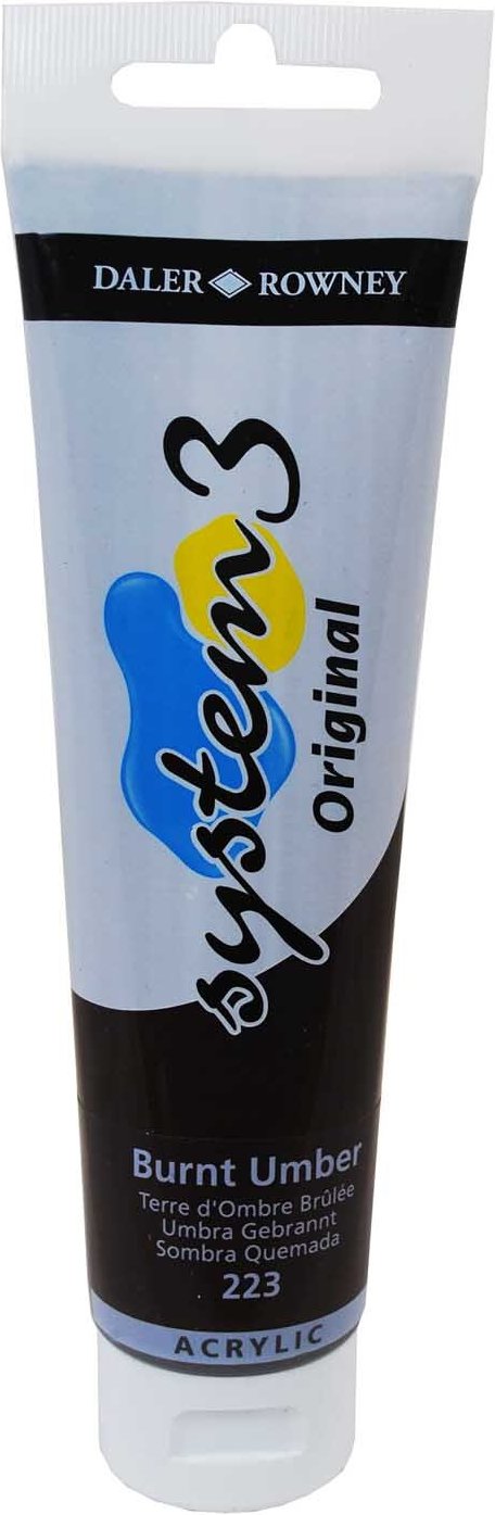 Daler-Rowney System 3 150ml Burnt Umber