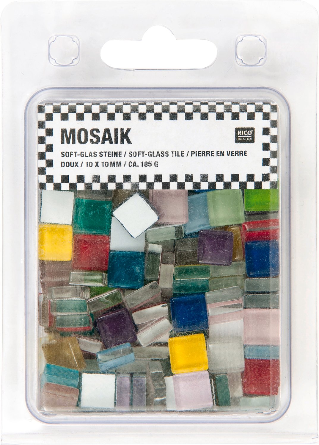 Rico Design Soft-Glas Mosaiksteine Mix 185g