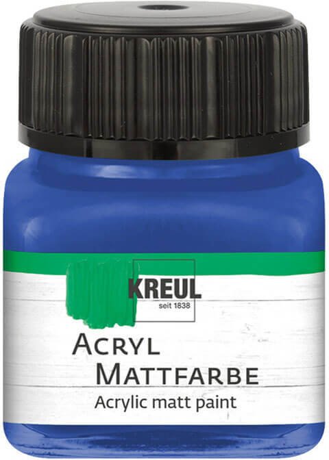KREUL Acryl Mattfarbe 20ml Blau