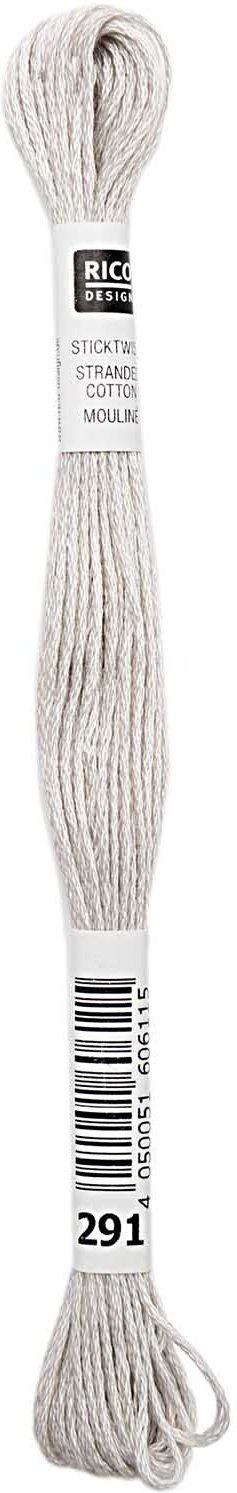 Rico Design Sticktwist 8m 291 Dunkelgrau