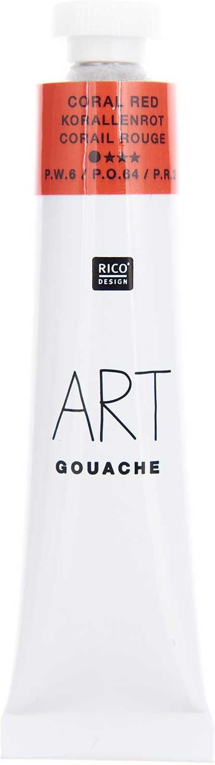 Rico Design ART Gouache 22ml Korallenrot