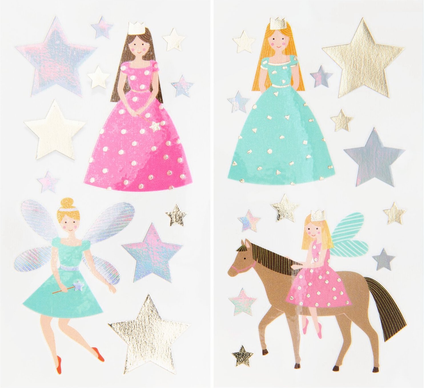 Rico Design Tattoos Prinzessinnen und Feen