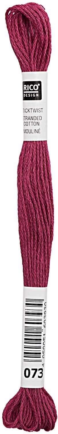 Rico Design Sticktwist 8m 073 Beerenrot