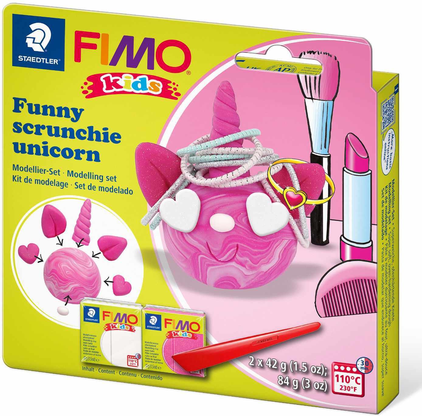 FIMO kids Funny Scrunchie Unicorn