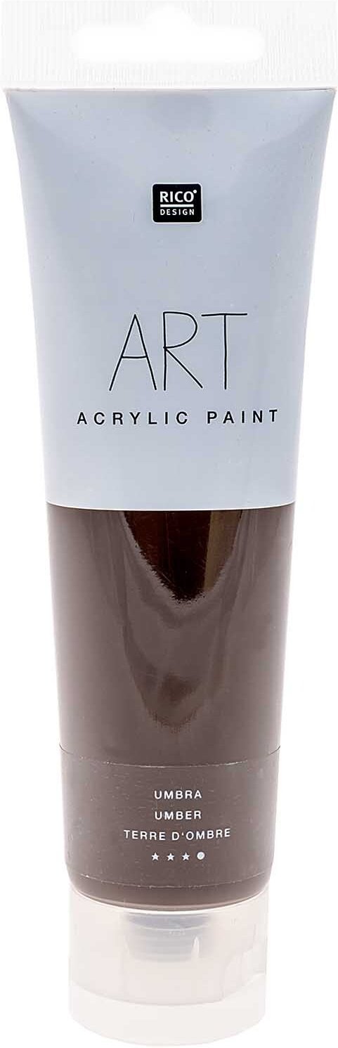 Rico Design ART Künstler Acrylfarbe 100ml Umbra