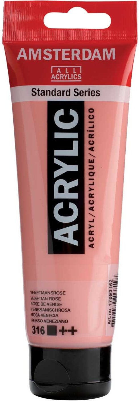 AMSTERDAM Acrylfarbe 120ml Venezianisch Rosa