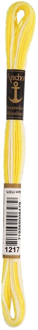 Anchor Coats Sticktwist 8m 01217 Gelb Ombre