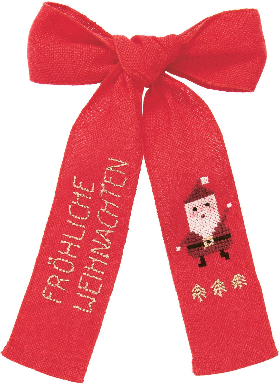 Rico Design Stickpackung Schleife Nikolaus