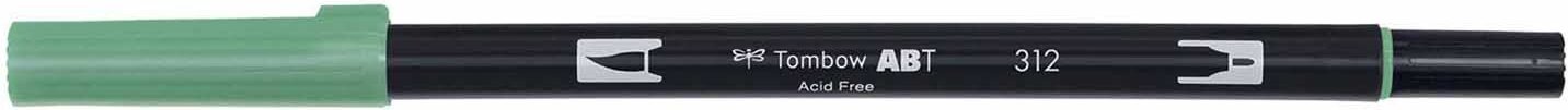 Tombow ABT Dual Brush Pen Holly Green 312