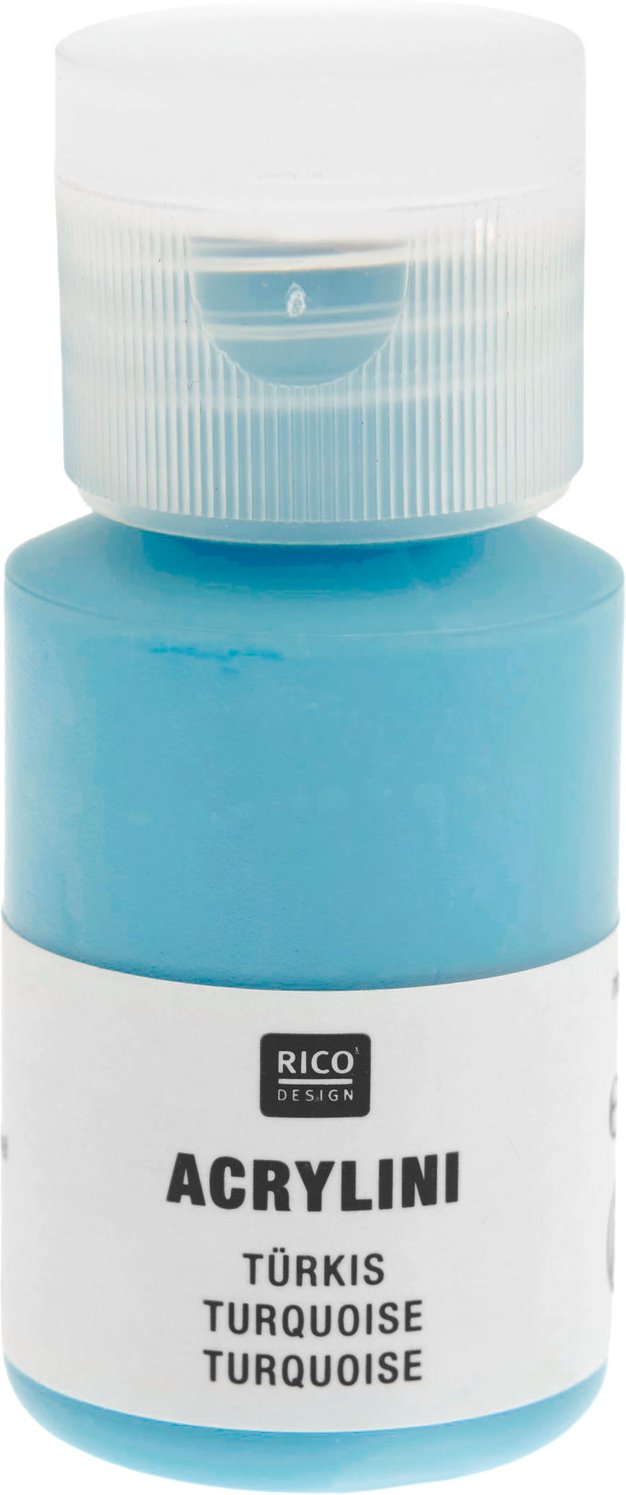 Rico Design Acrylini Acrylfarbe Türkis