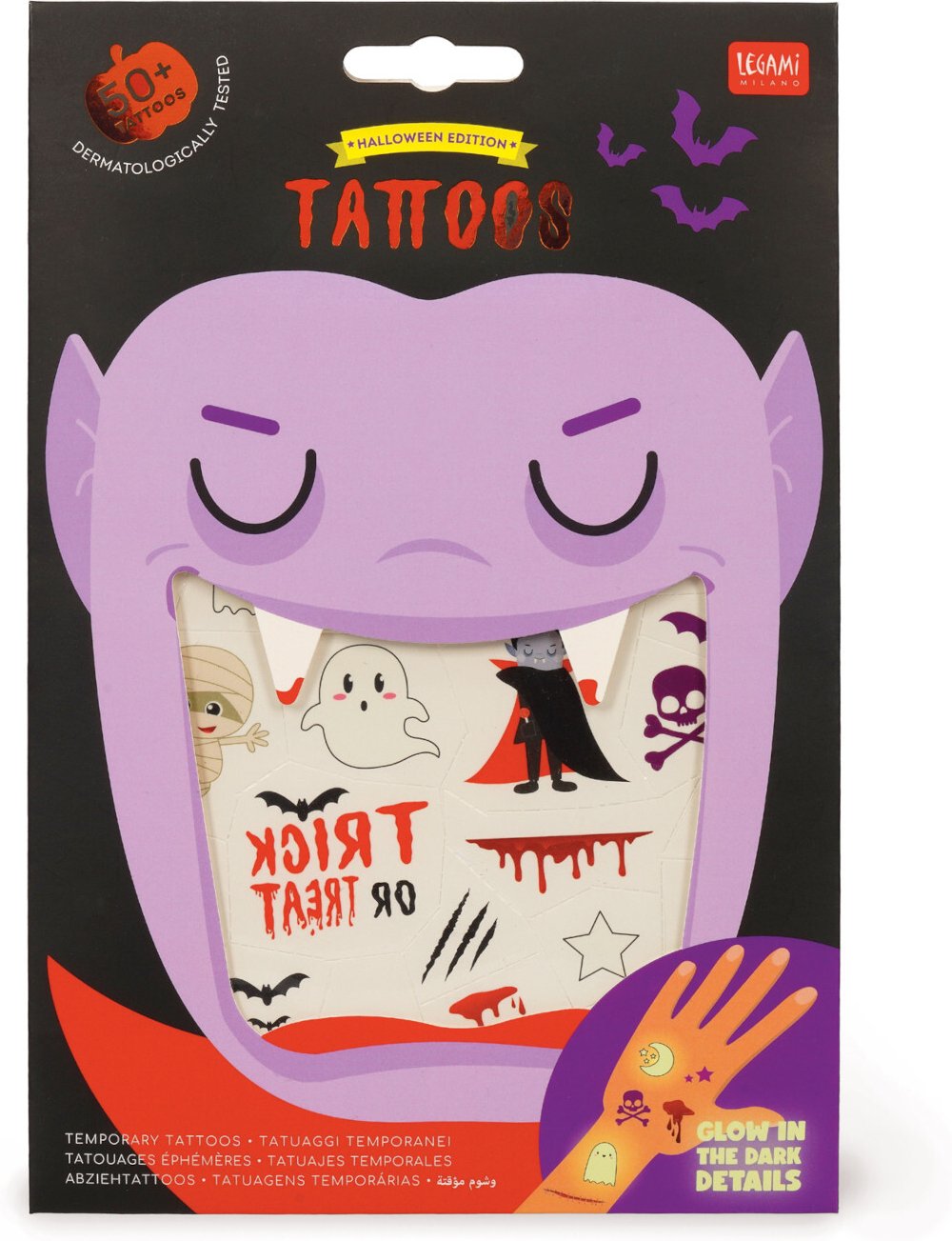 Legami Tattoos Halloween Edition