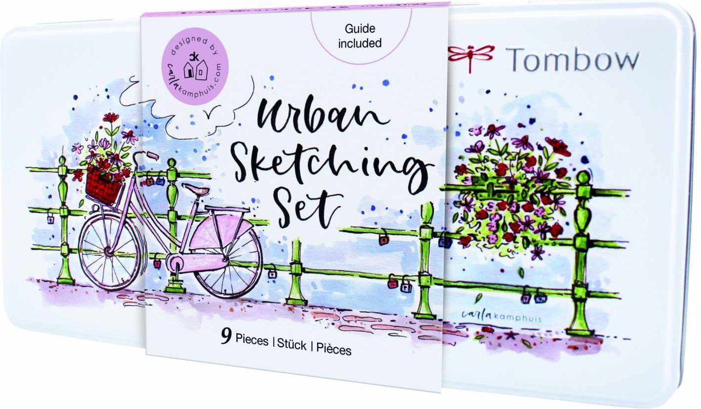 Tombow Urban Sketching Set Mehrfarbig