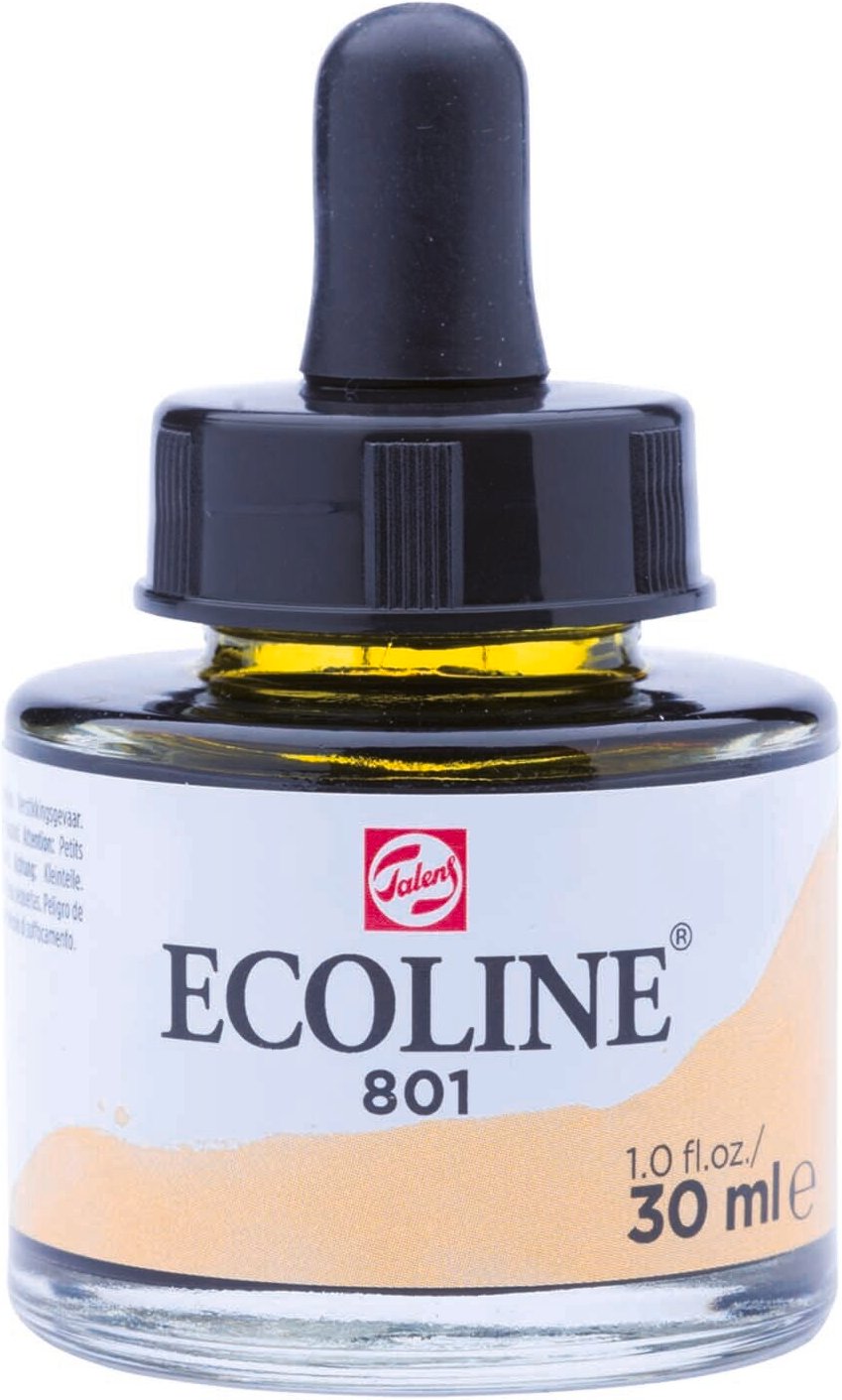 ECOLINE Flüssige Wasserfarbe 30ml Gold