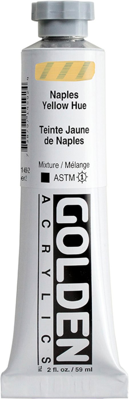Golden Heavy Body Acrylfarbe Neapelgelb