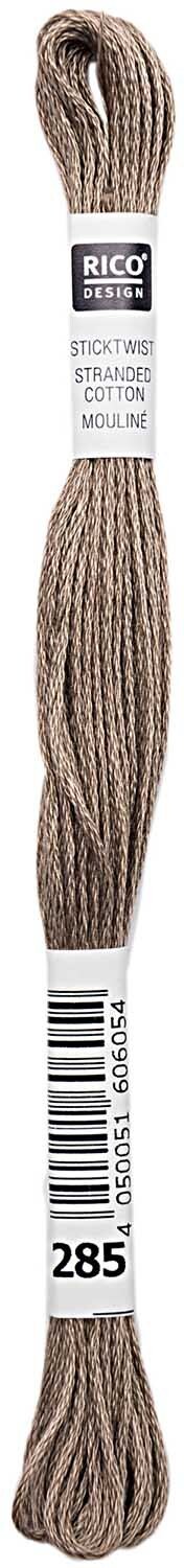 Rico Design Sticktwist 8m 285 Steingrau