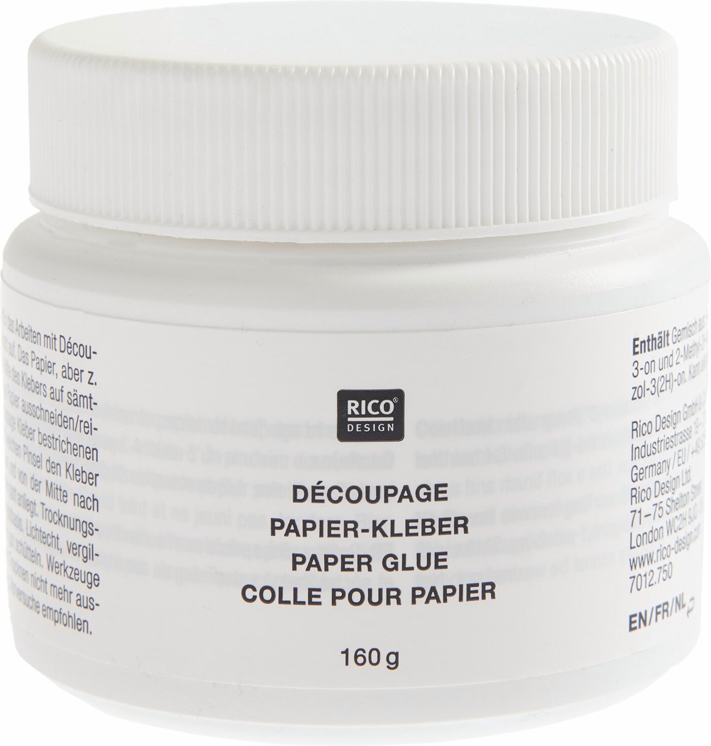 Rico Design Paper Poetry Kleber 160g