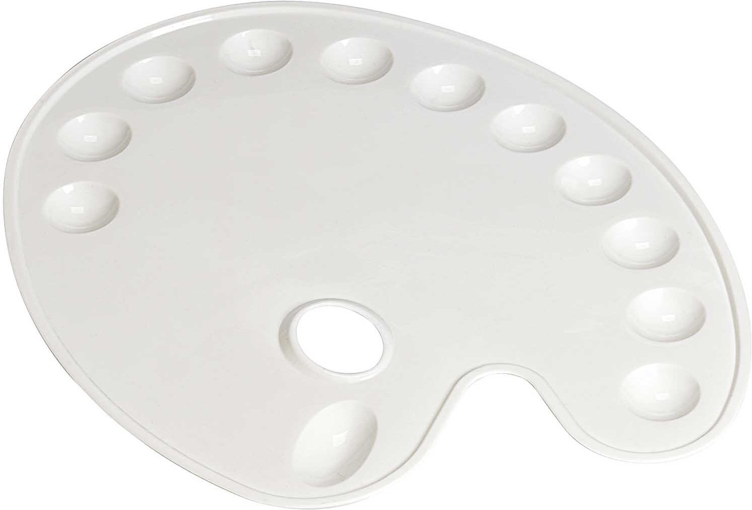 Rico Design Kunststoffpalette mit 12er-Einteilung 25x35cm