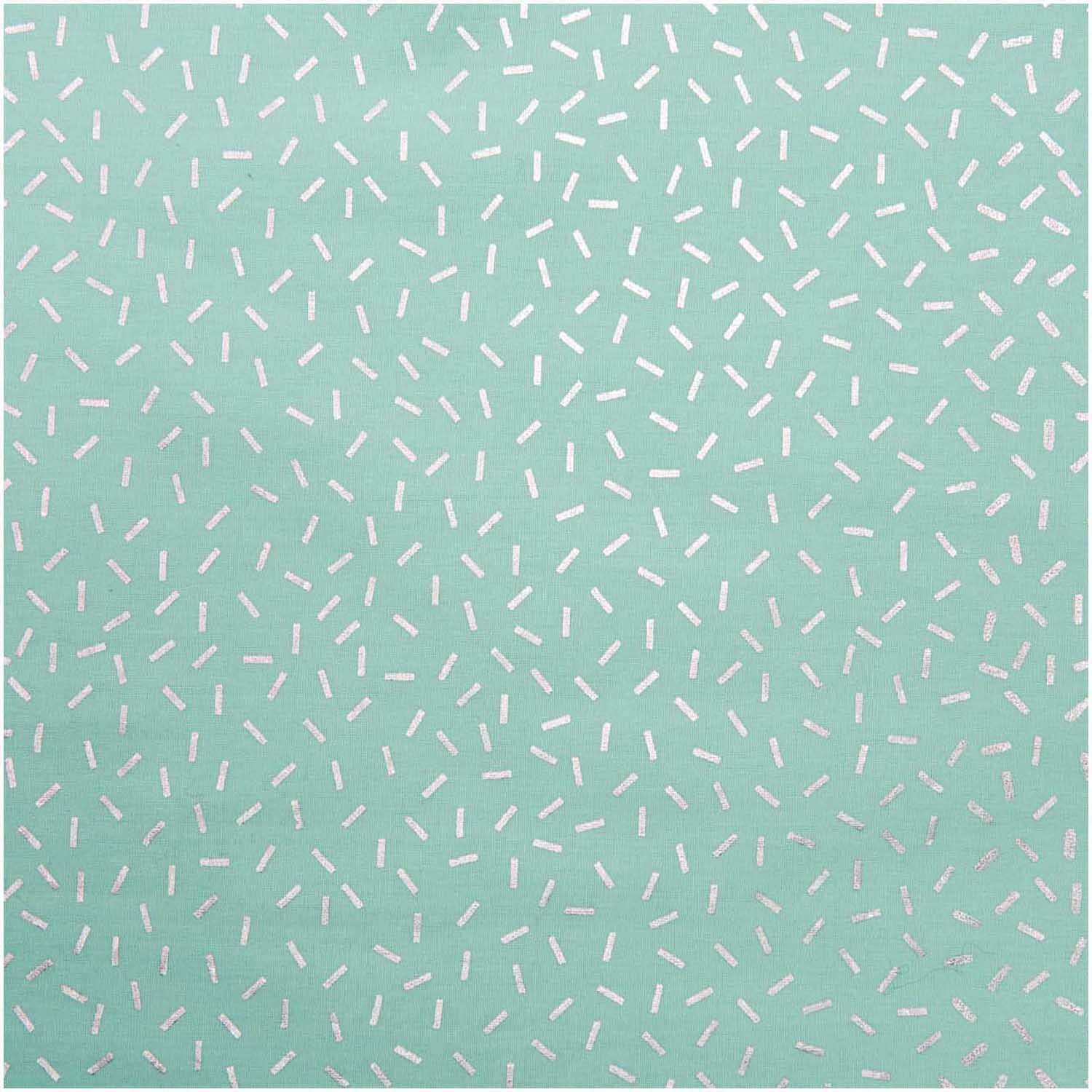 Rico Design Druckstoff Striche mint 25x70cm beschichtet