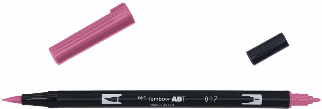 Tombow ABT Dual Brush Pen Mauve 817