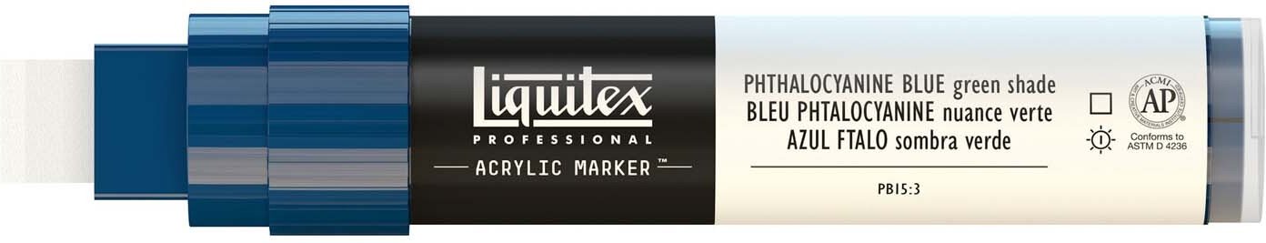 Liquitex Paint Acryl Marker 8-15mm Phthaloblau