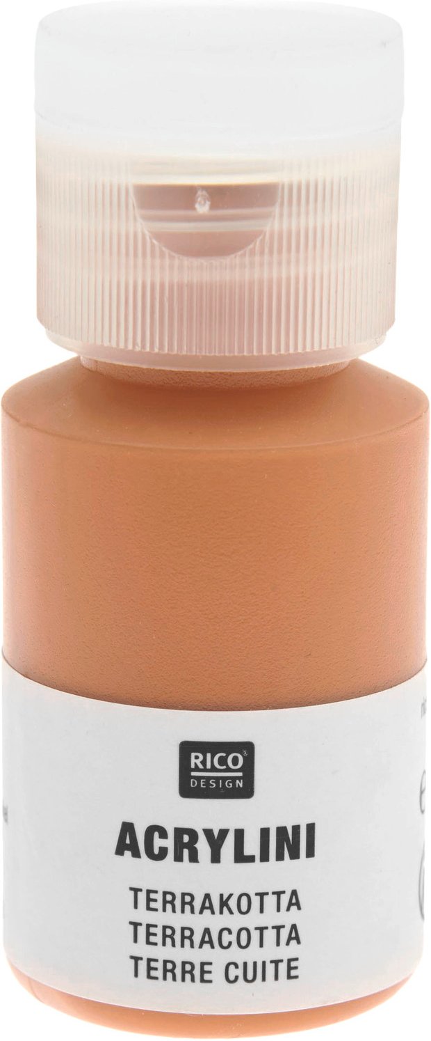 Rico Design Acrylini Acrylfarbe Terrakotta